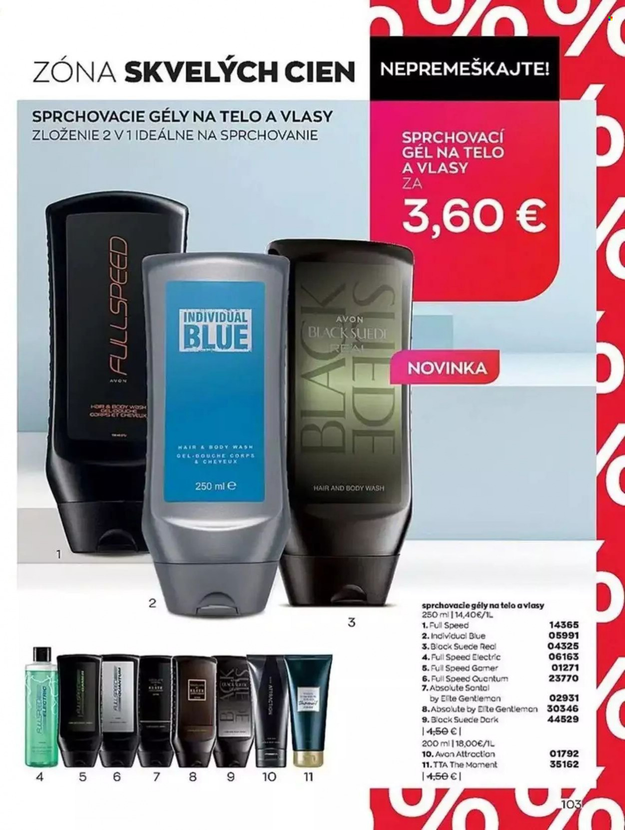 Leták Avon - 1.7.2023 - 31.7.2023. Strana 103