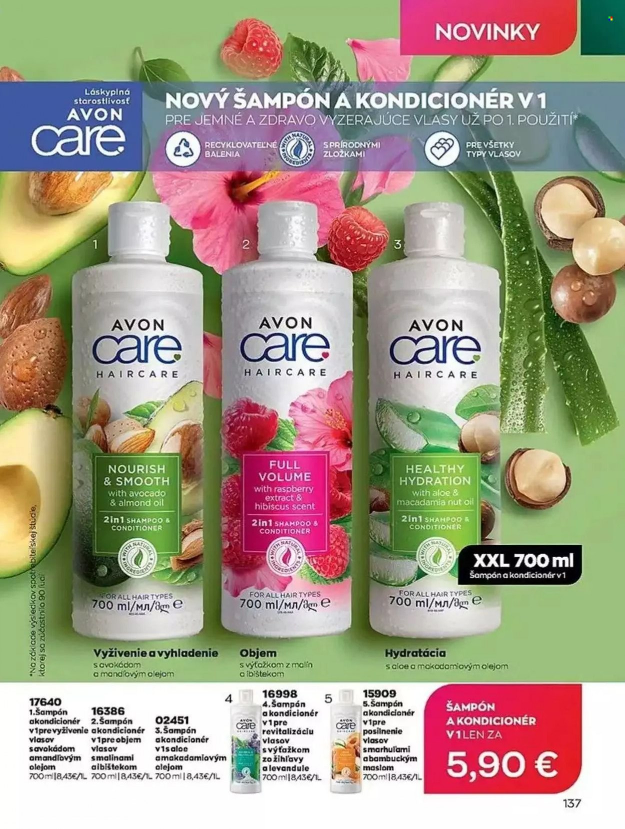 Leták Avon - 1.7.2023 - 31.7.2023. Strana 137