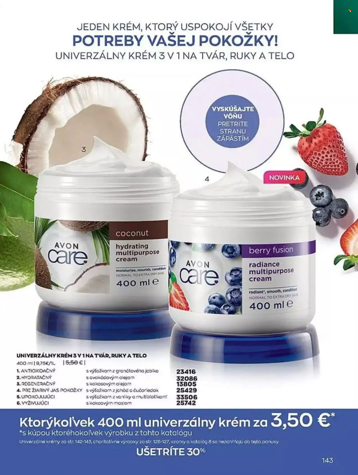 Leták Avon - 1.7.2023 - 31.7.2023. Strana 143