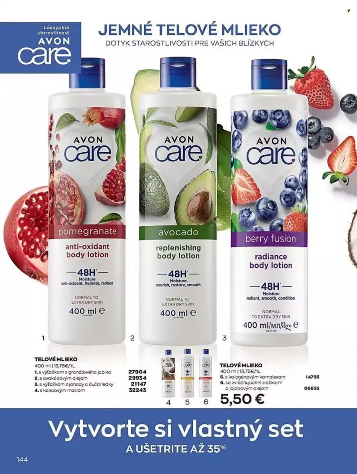 Leták Avon - 1.7.2023 - 31.7.2023. Strana 144