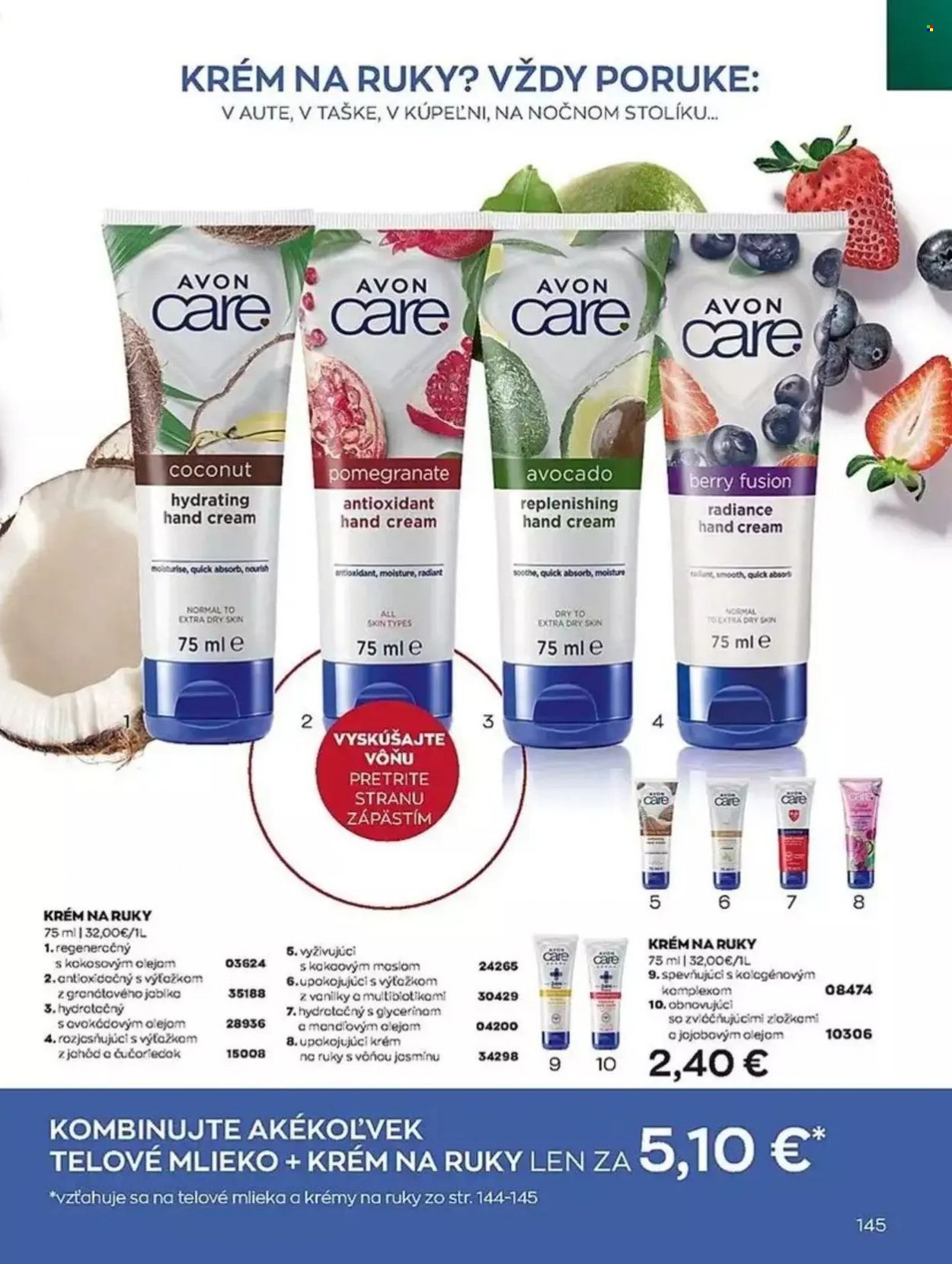 Leták Avon - 1.7.2023 - 31.7.2023. Strana 145