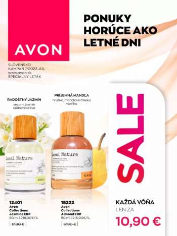 Leták Avon - 1.7.2023 - 31.7.2023.