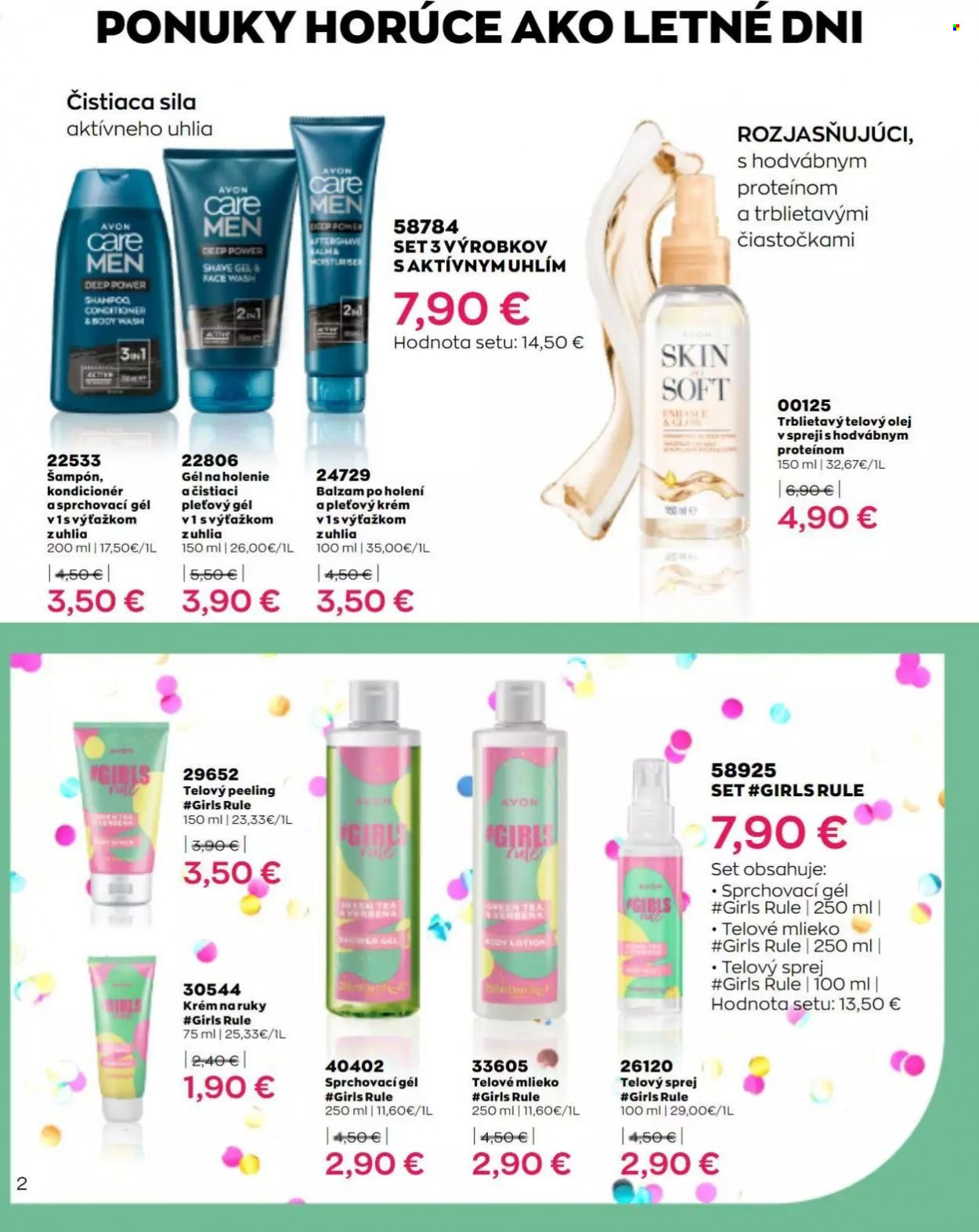 Leták Avon - 1.7.2023 - 31.7.2023. Strana 2