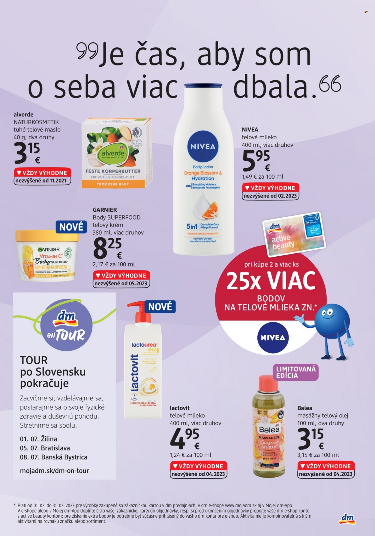 Leták dm drogerie - 1.7.2023 - 31.7.2023. Strana 3