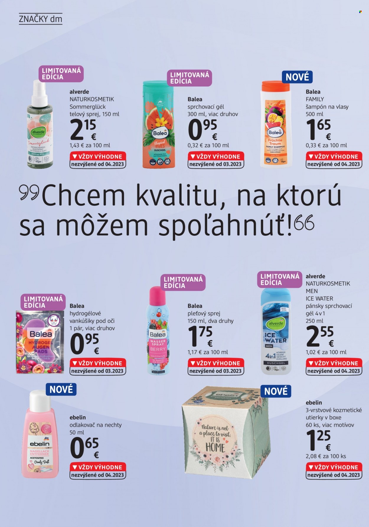 Leták dm drogerie - 1.7.2023 - 31.7.2023. Strana 18