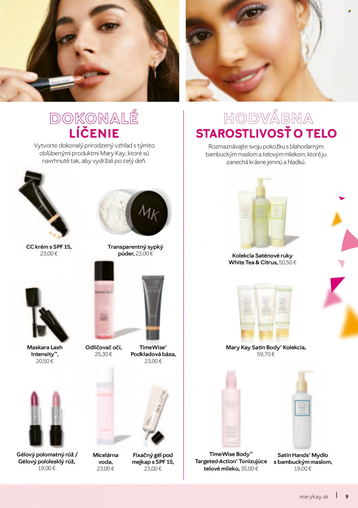 Leták Mary Kay - 1.7.2023 - 30.9.2023. Strana 9