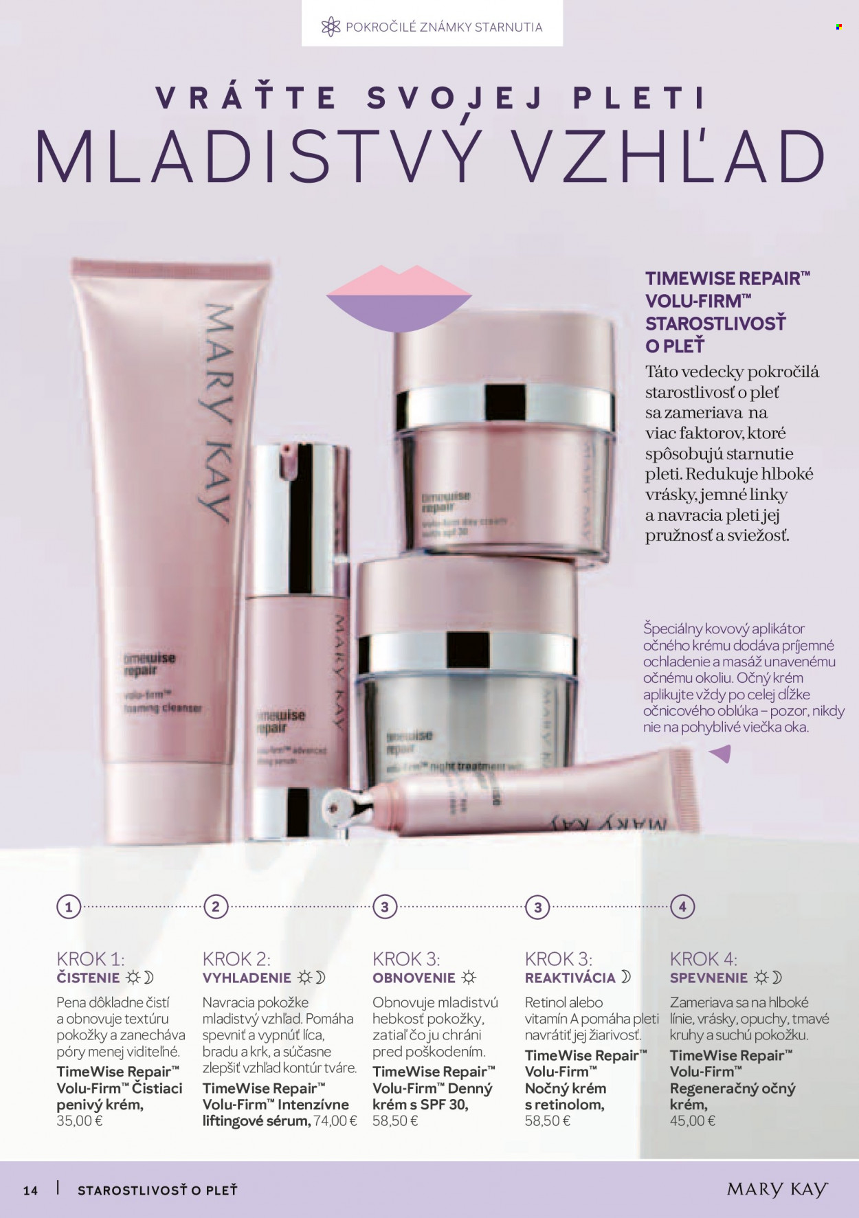 Leták Mary Kay - 1.7.2023 - 30.9.2023. Strana 14