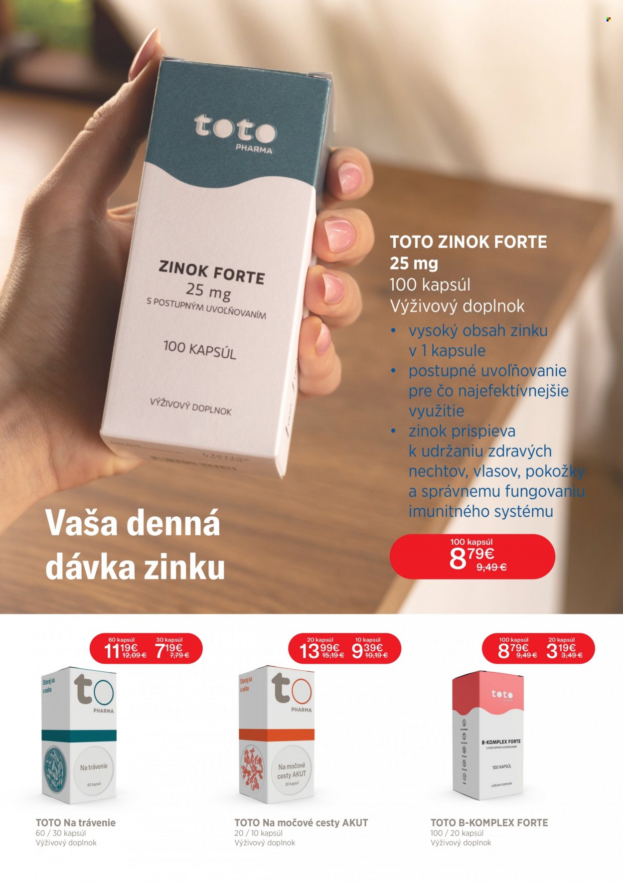 Leták Vaša lekáreň - 1.7.2023 - 31.8.2023. Strana 6
