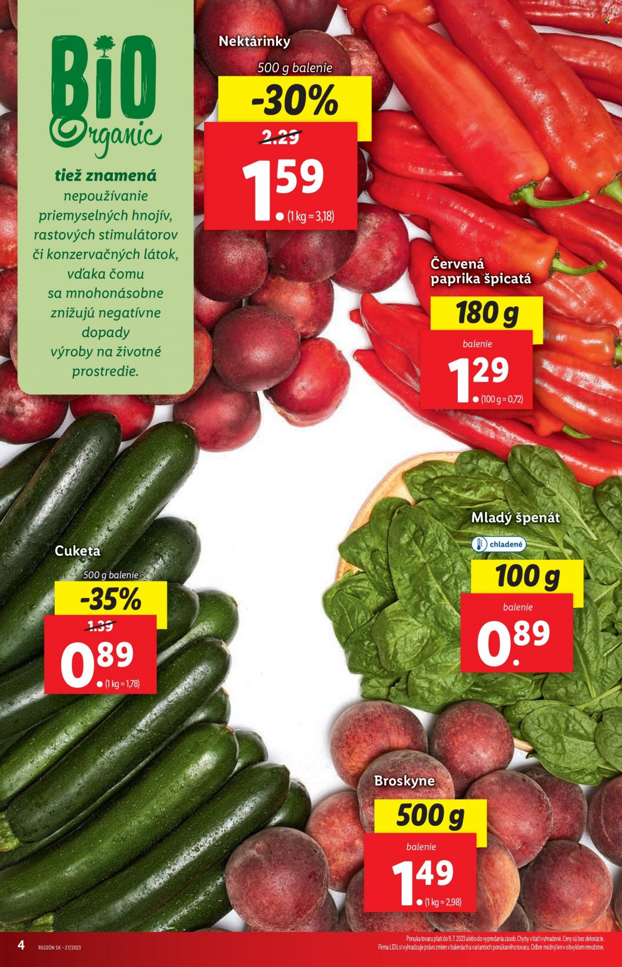 Leták Lidl - 6.7.2023 - 9.7.2023. Strana 4