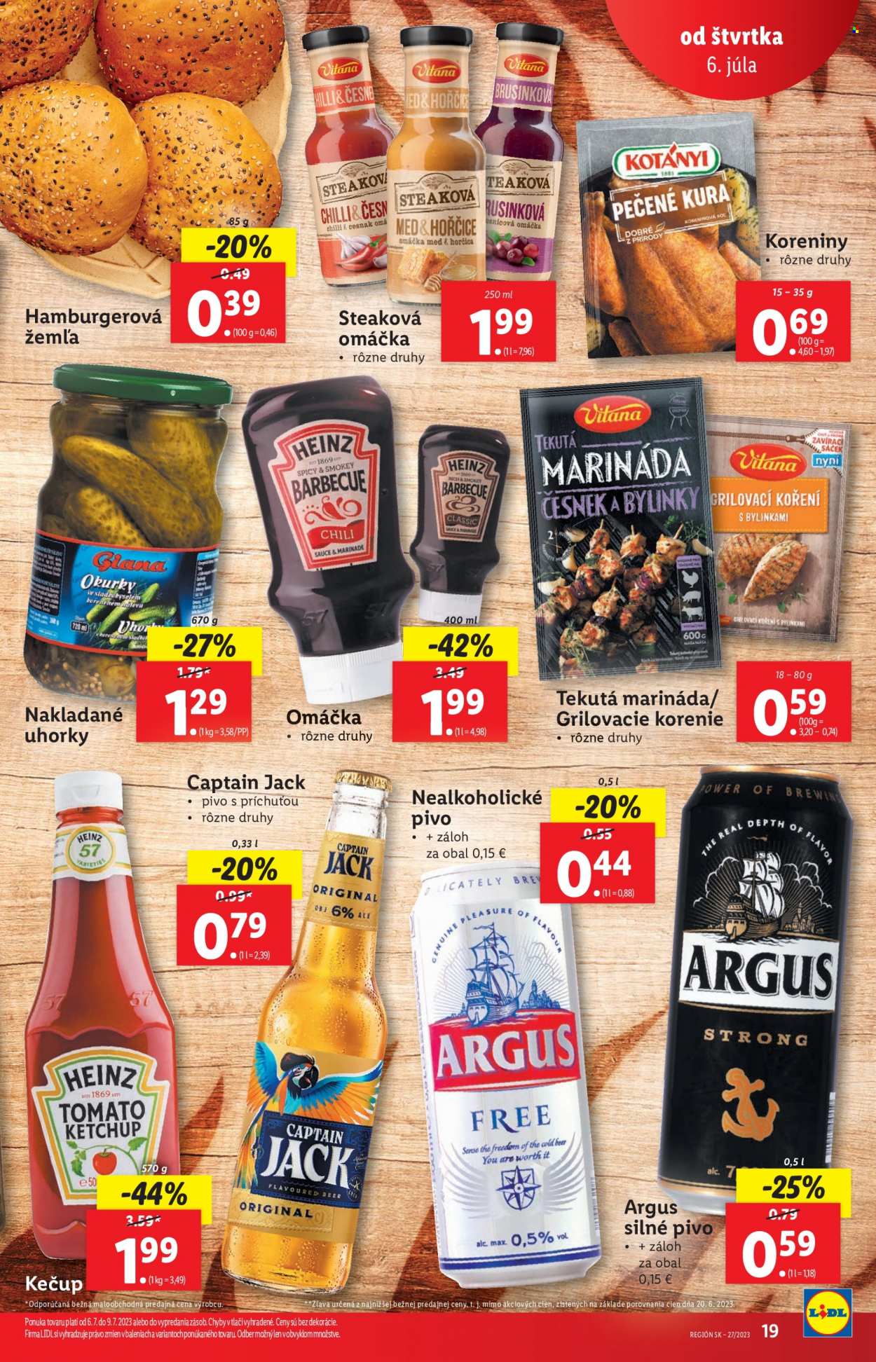 Leták Lidl - 6.7.2023 - 9.7.2023. Strana 19