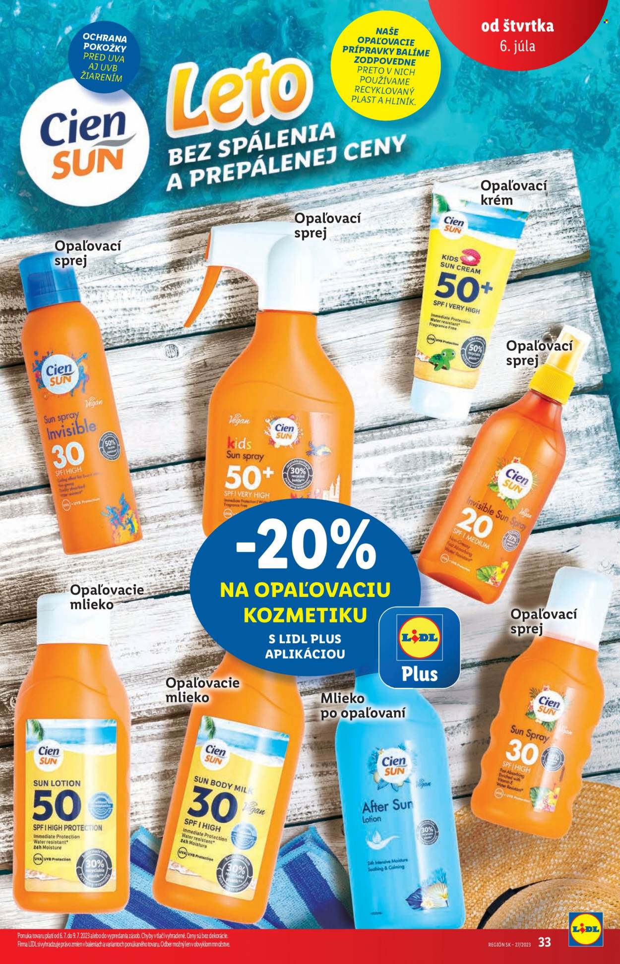 Leták Lidl - 6.7.2023 - 9.7.2023. Strana 33