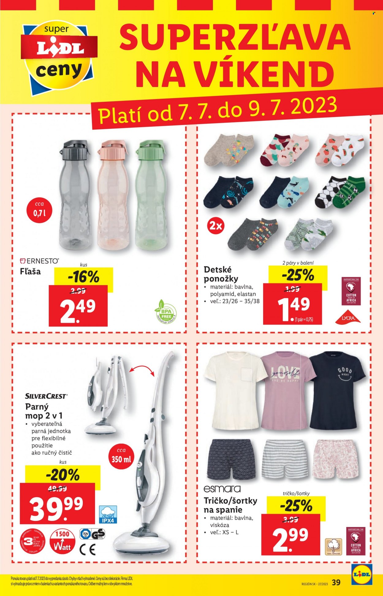 Leták Lidl - 6.7.2023 - 9.7.2023. Strana 39