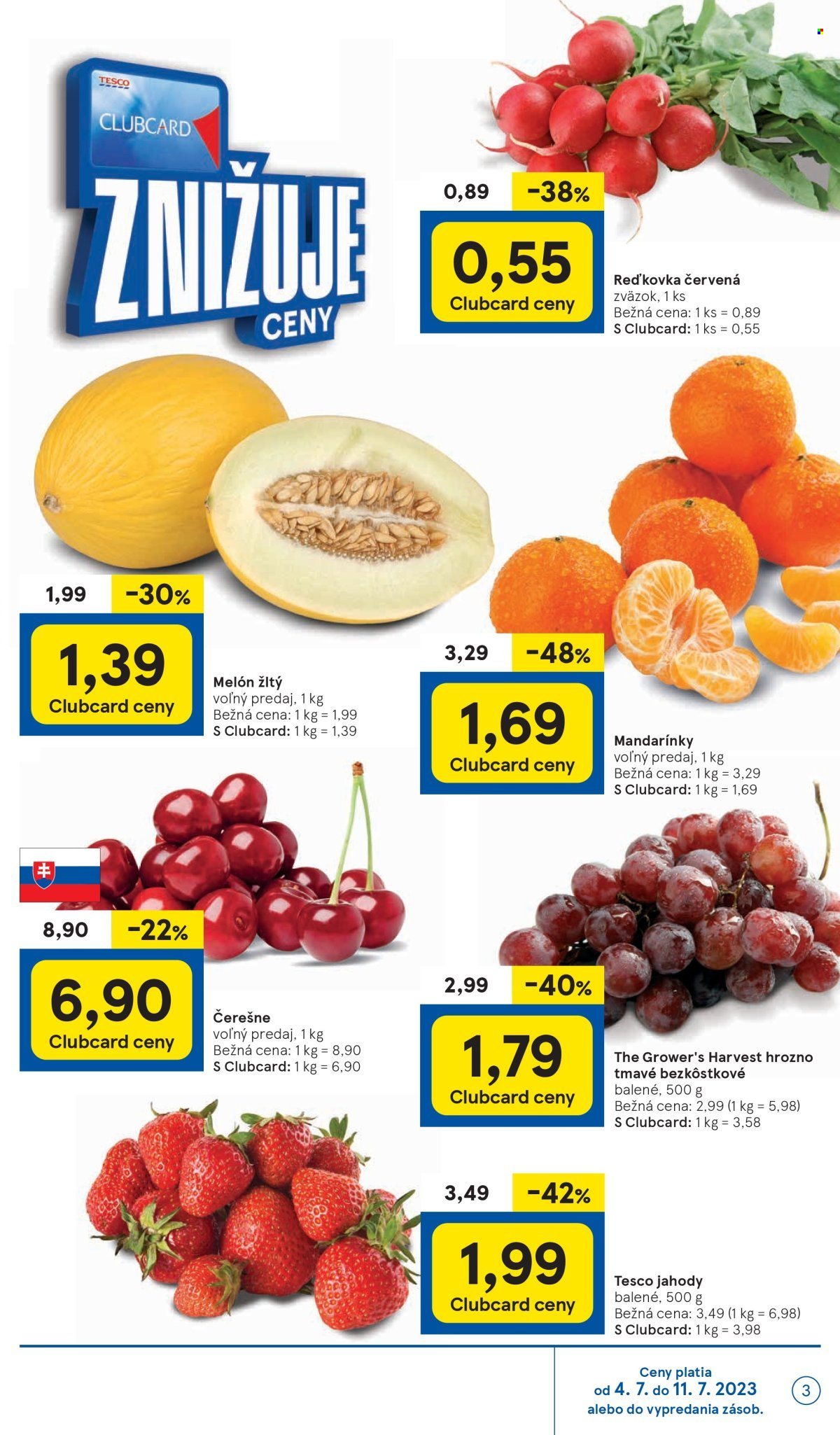 Leták TESCO - 4.7.2023 - 11.7.2023. Strana 3