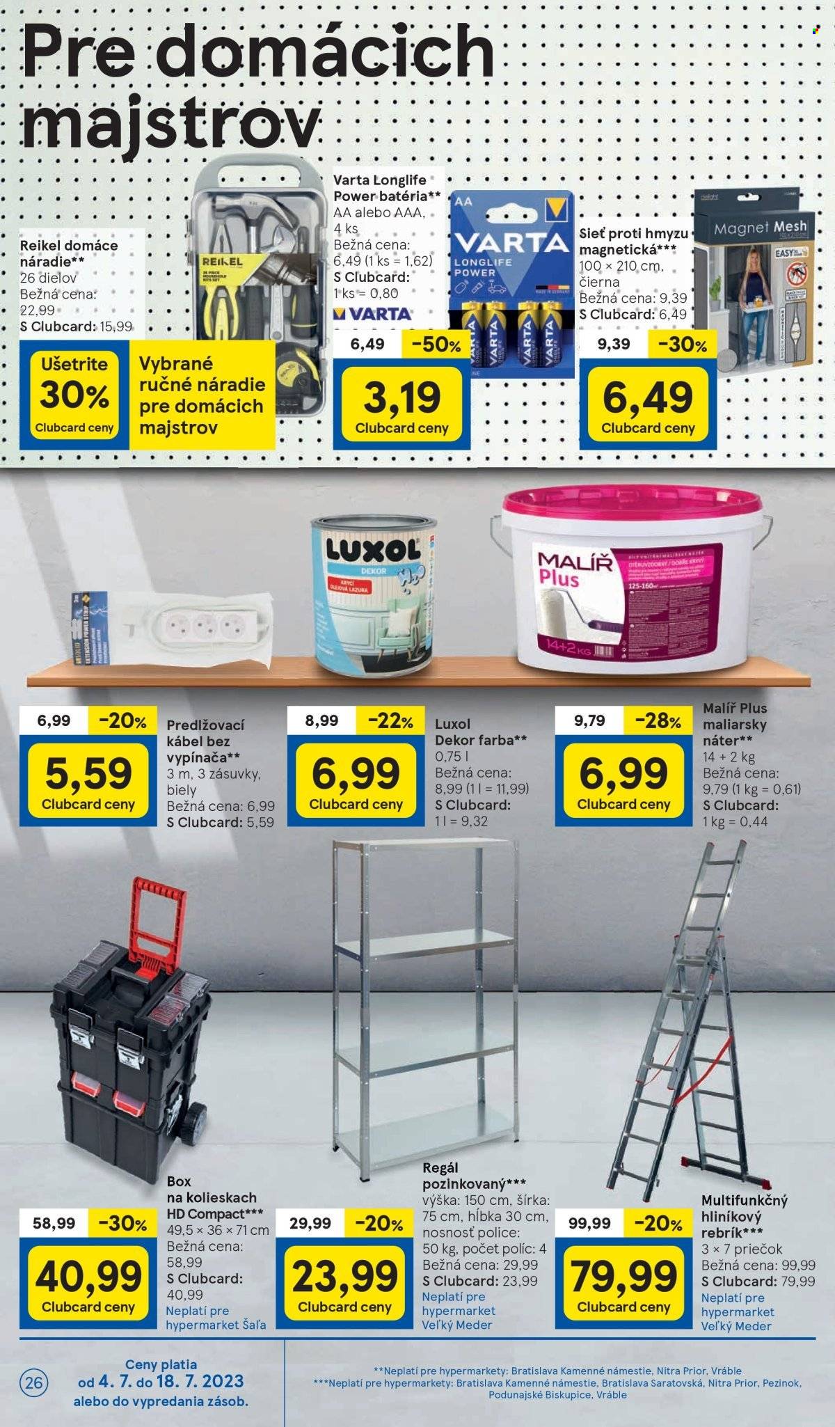 Leták TESCO - 4.7.2023 - 11.7.2023. Strana 26