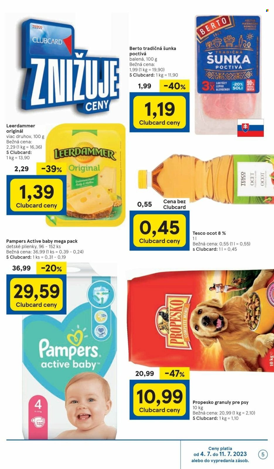 Leták TESCO supermarket - 4.7.2023 - 11.7.2023. Strana 5