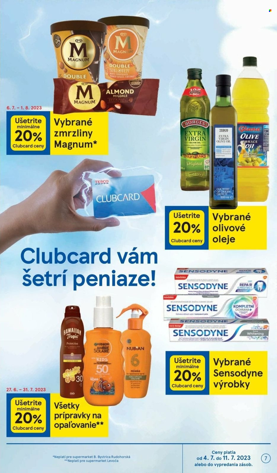 Leták TESCO supermarket - 4.7.2023 - 11.7.2023. Strana 7