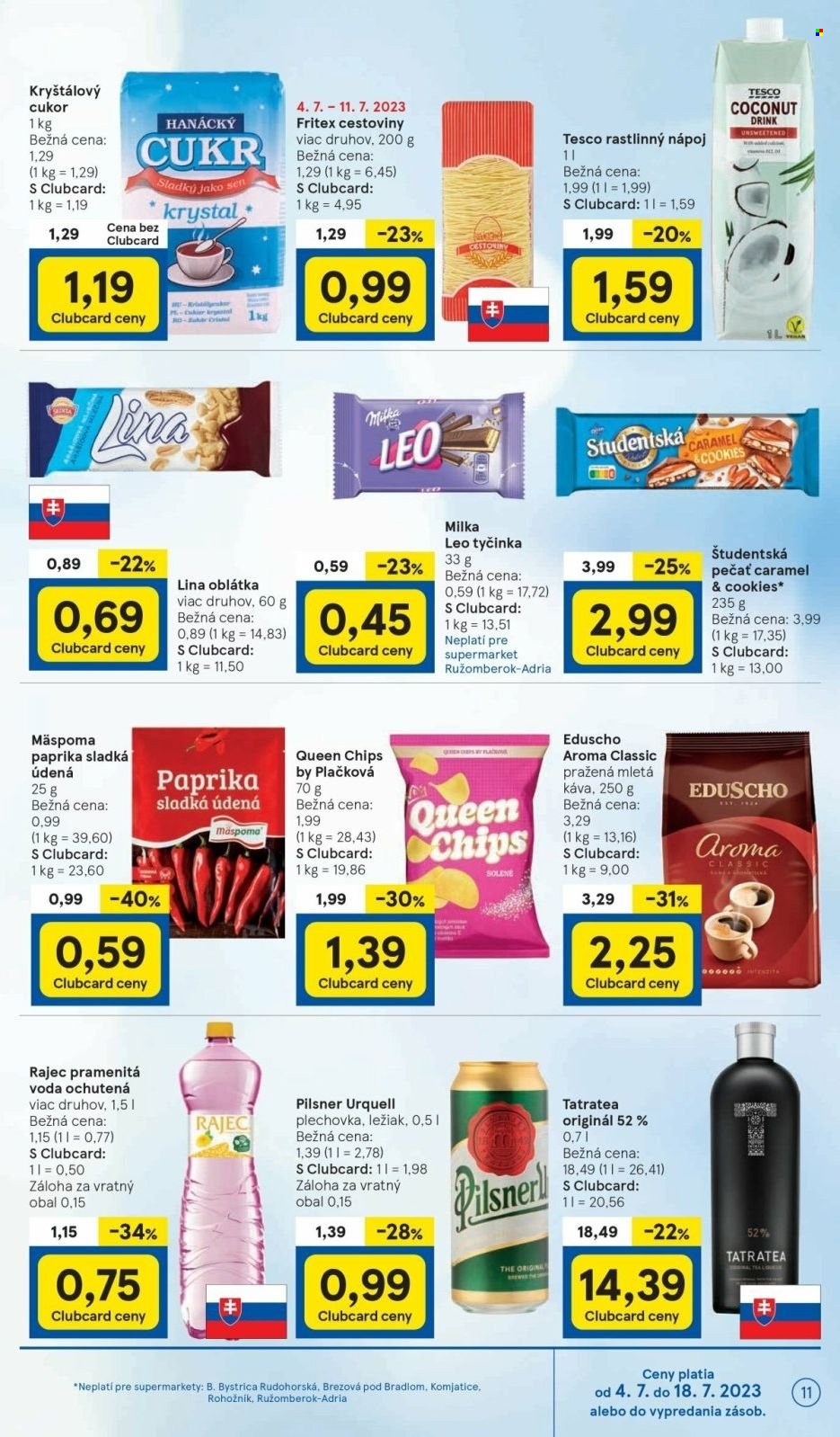 Leták TESCO supermarket - 4.7.2023 - 11.7.2023. Strana 11