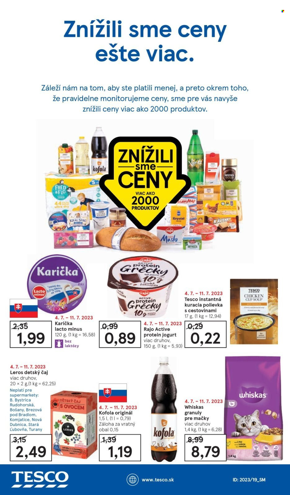 Leták TESCO supermarket - 4.7.2023 - 11.7.2023. Strana 14