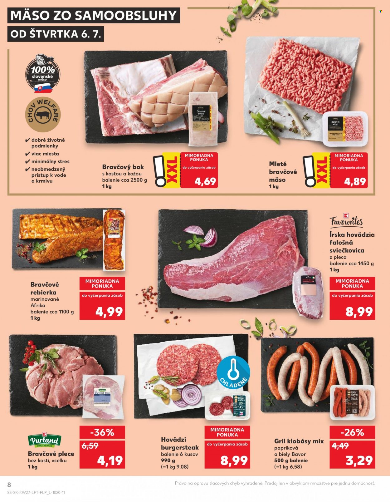 Leták Kaufland - 6.7.2023 - 12.7.2023. Strana 8