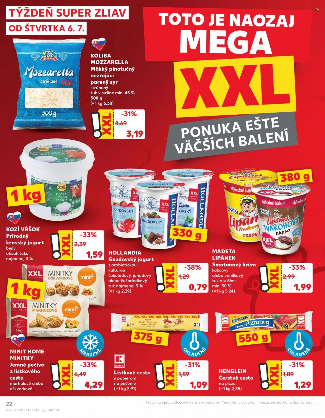 Leták Kaufland - 6.7.2023 - 12.7.2023. Strana 22