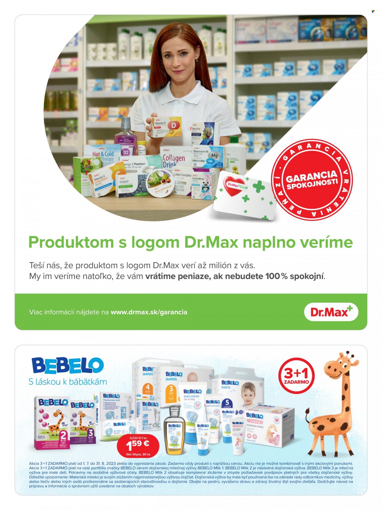 Leták Dr. Max - 1.7.2023 - 31.8.2023. Strana 10