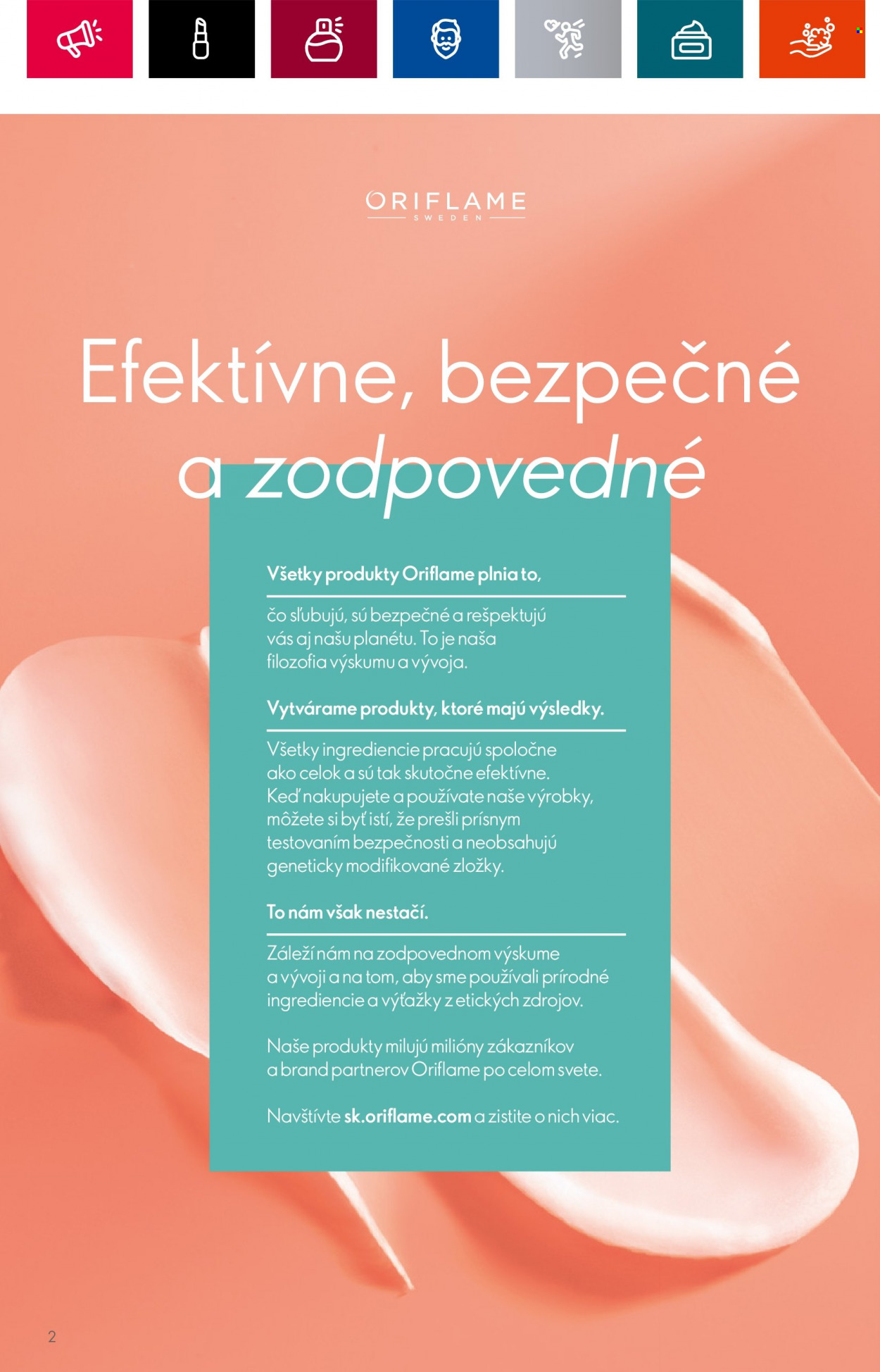 Leták Oriflame - 4.7.2023 - 25.7.2023. Strana 2