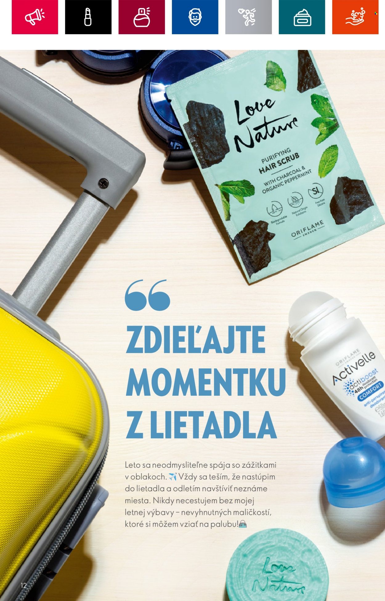 Leták Oriflame - 4.7.2023 - 25.7.2023. Strana 12