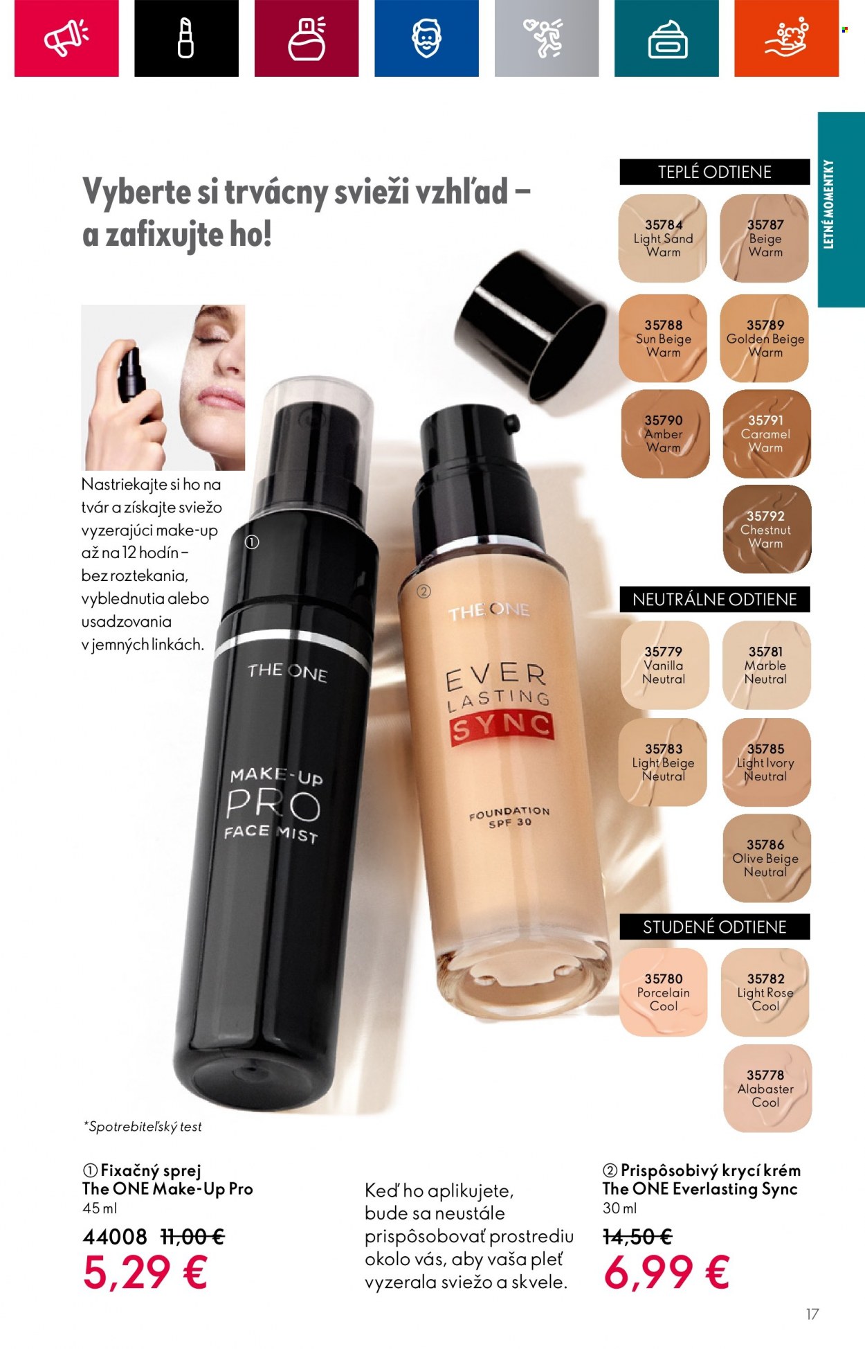 Leták Oriflame - 4.7.2023 - 25.7.2023. Strana 17