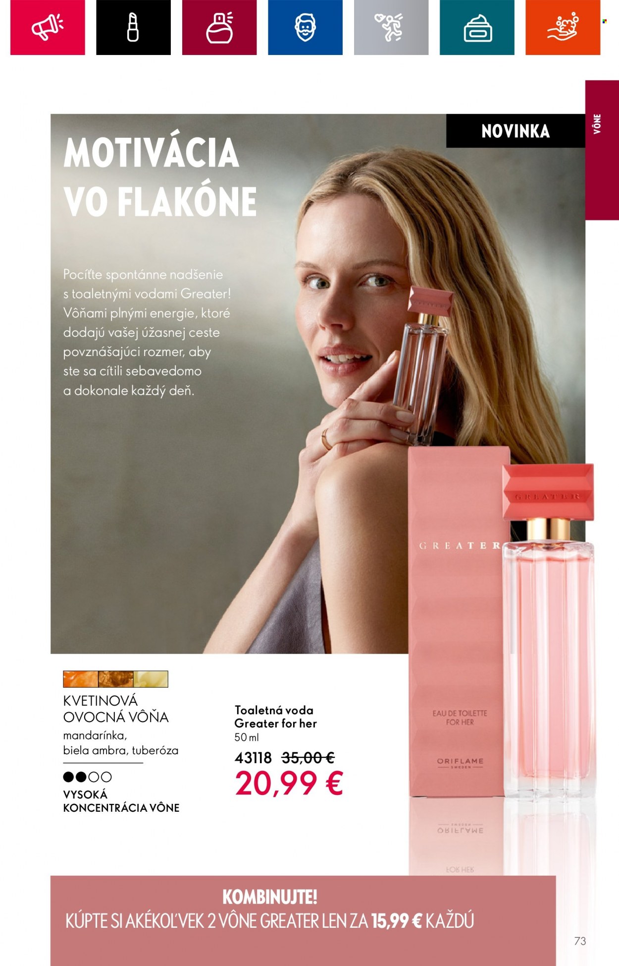 Leták Oriflame - 4.7.2023 - 25.7.2023. Strana 73