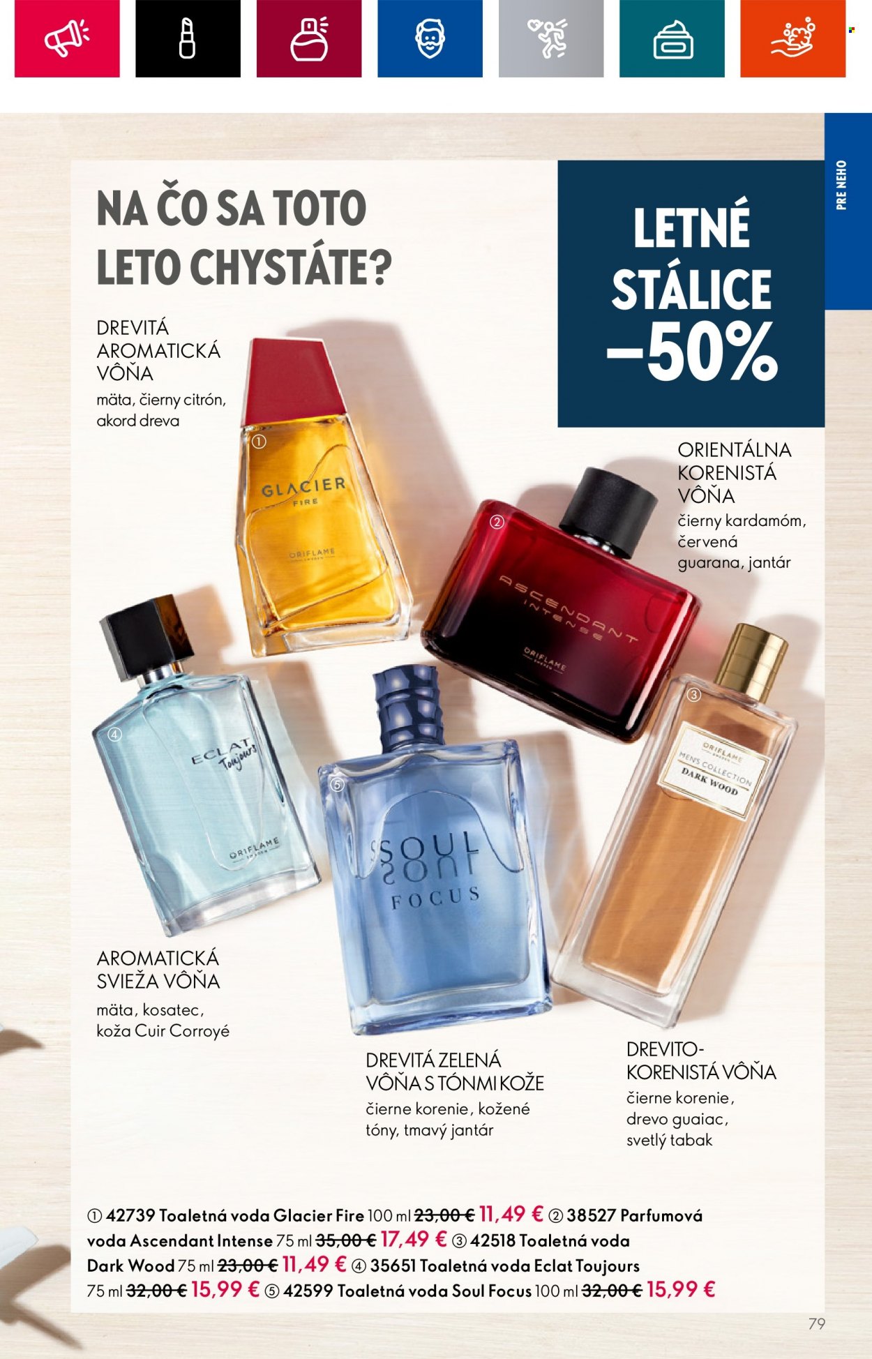 Leták Oriflame - 4.7.2023 - 25.7.2023. Strana 79