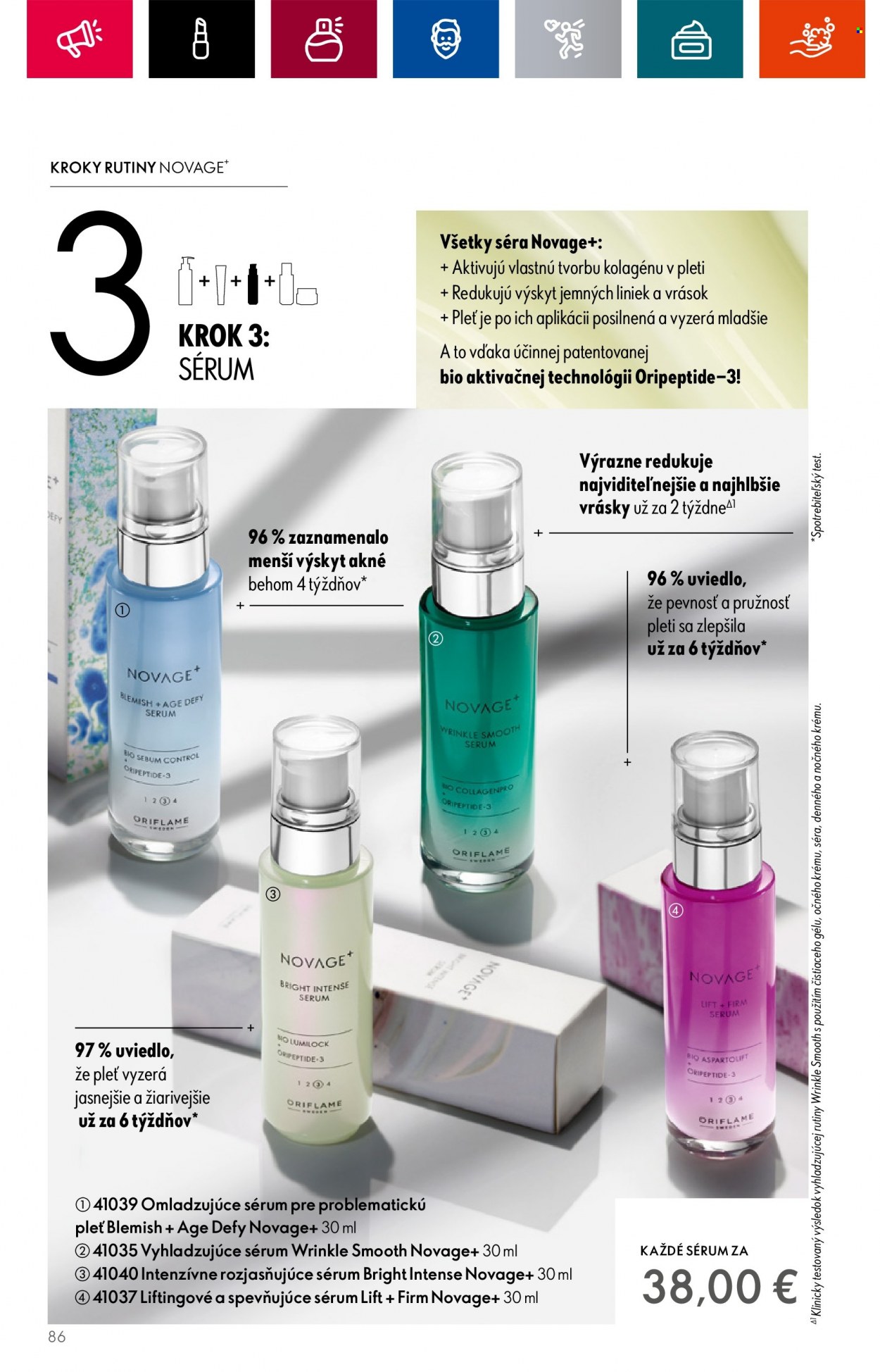 Leták Oriflame - 4.7.2023 - 25.7.2023. Strana 86