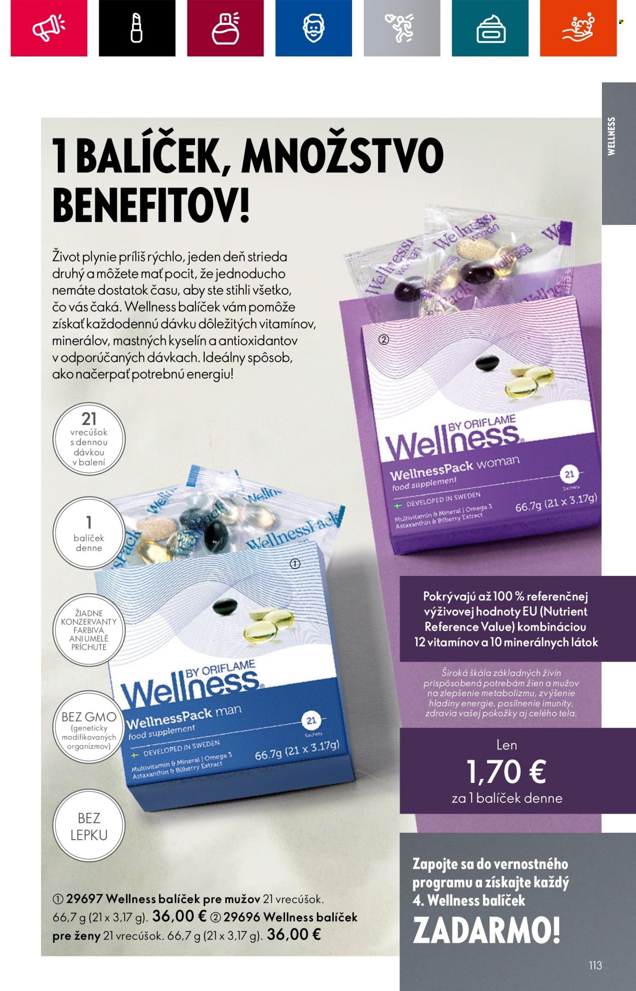 Leták Oriflame - 4.7.2023 - 25.7.2023. Strana 113