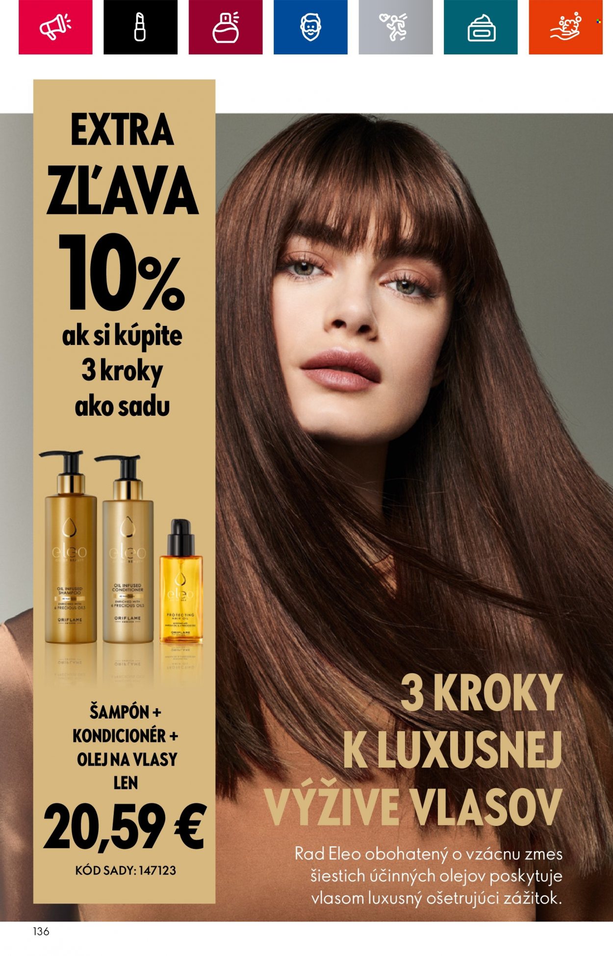 Leták Oriflame - 4.7.2023 - 25.7.2023. Strana 136