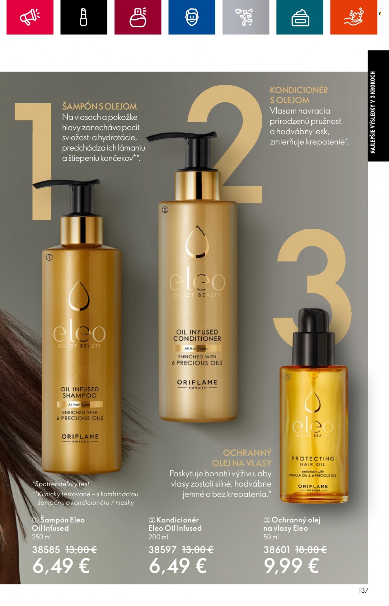 Leták Oriflame - 4.7.2023 - 25.7.2023. Strana 137