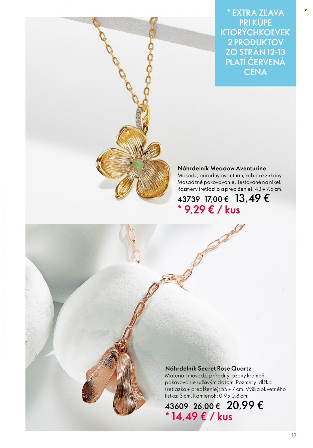 Leták Oriflame - 26.7.2023 - 8.8.2023. Strana 13