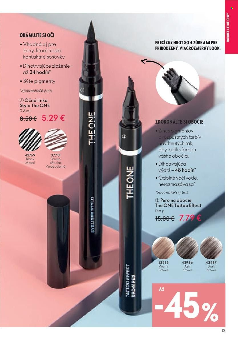 Leták Oriflame - 26.7.2023 - 8.8.2023. Strana 13