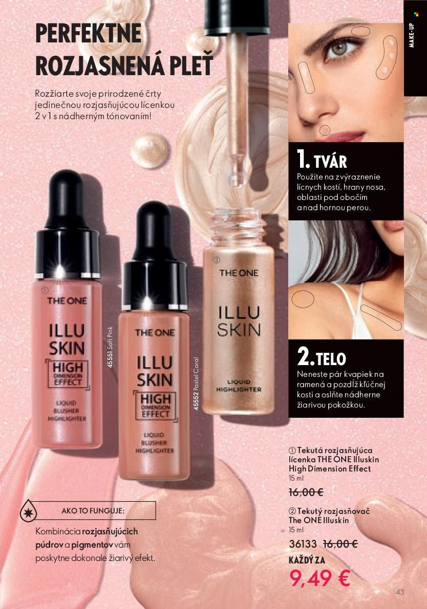 Leták Oriflame - 26.7.2023 - 8.8.2023. Strana 43