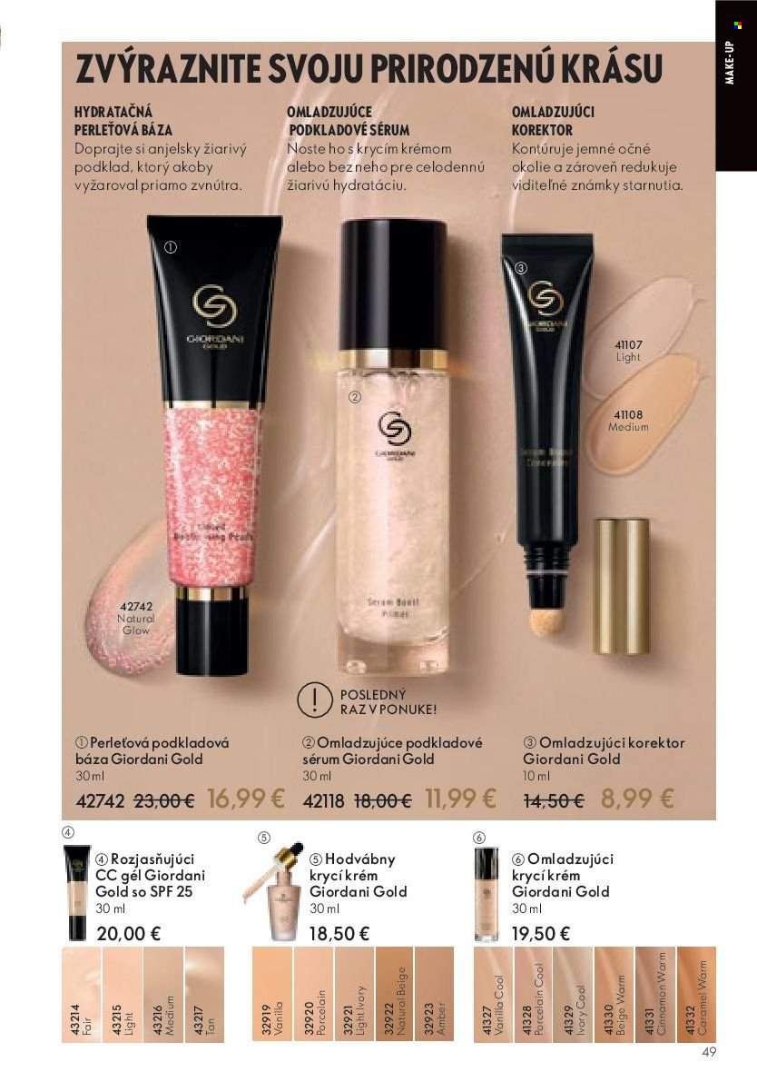 Leták Oriflame - 26.7.2023 - 8.8.2023. Strana 49