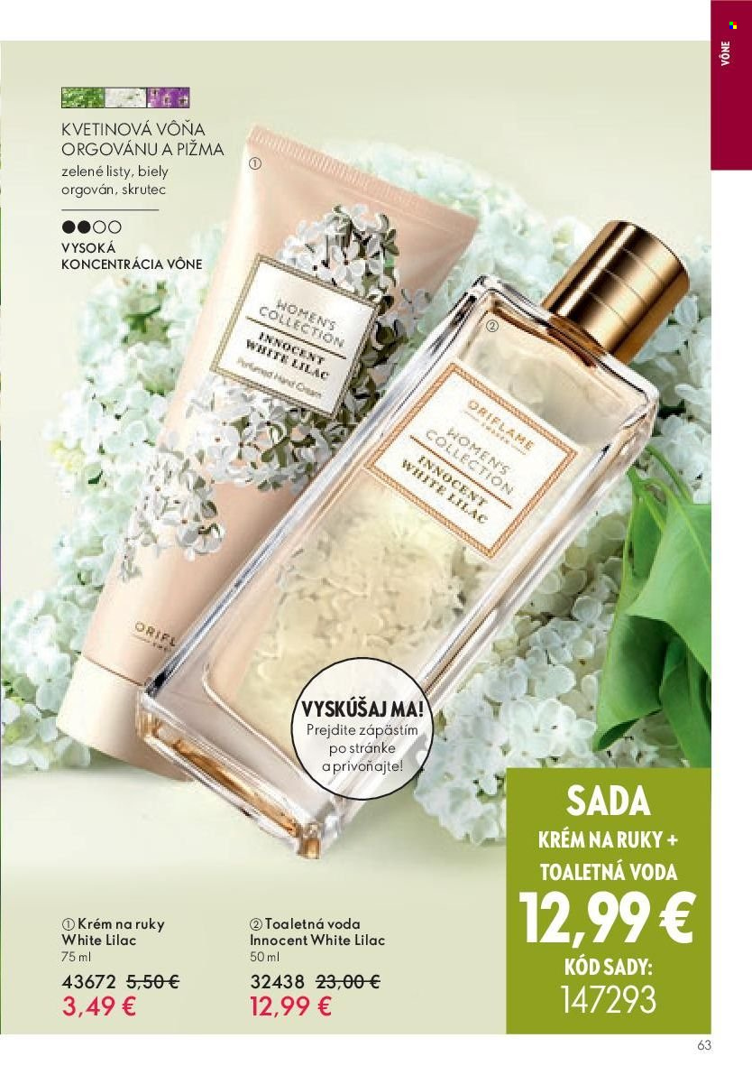 Leták Oriflame - 26.7.2023 - 8.8.2023. Strana 63