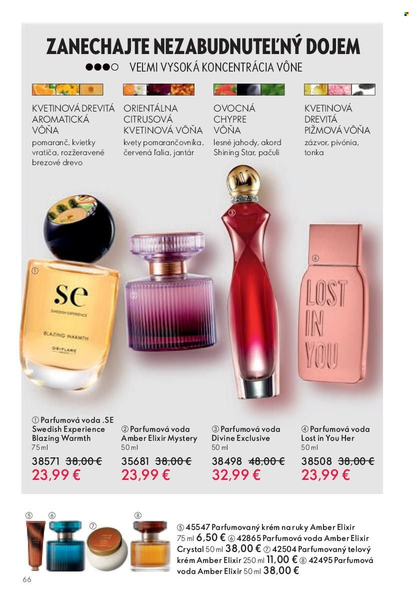 Leták Oriflame - 26.7.2023 - 8.8.2023. Strana 66