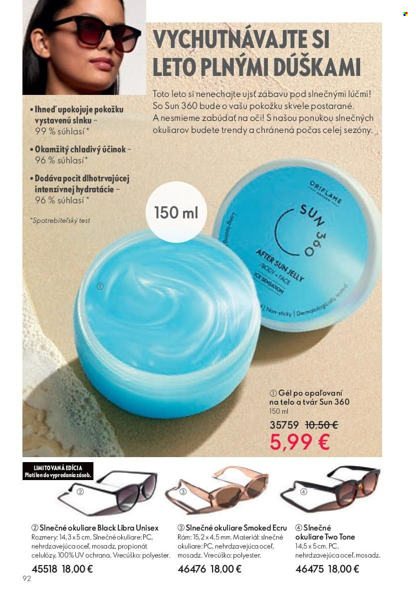 Leták Oriflame - 26.7.2023 - 8.8.2023. Strana 92