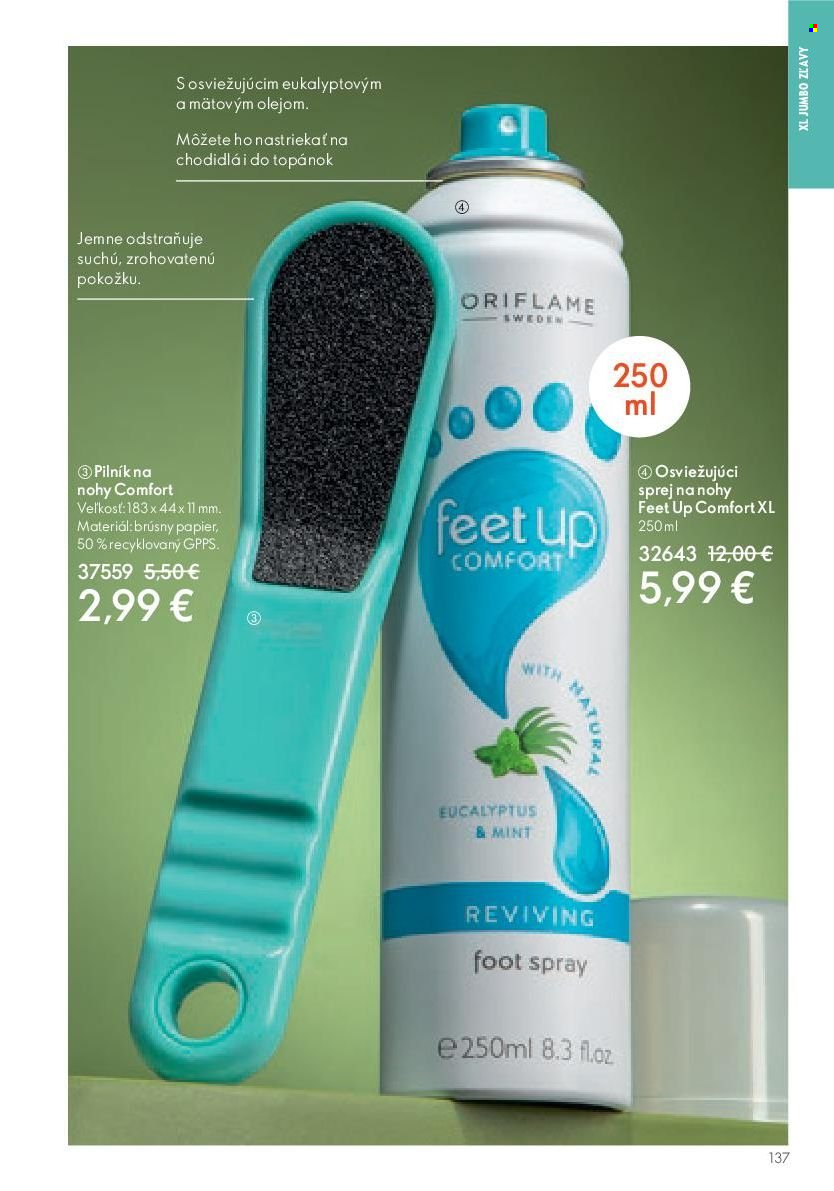 Leták Oriflame - 26.7.2023 - 8.8.2023. Strana 137