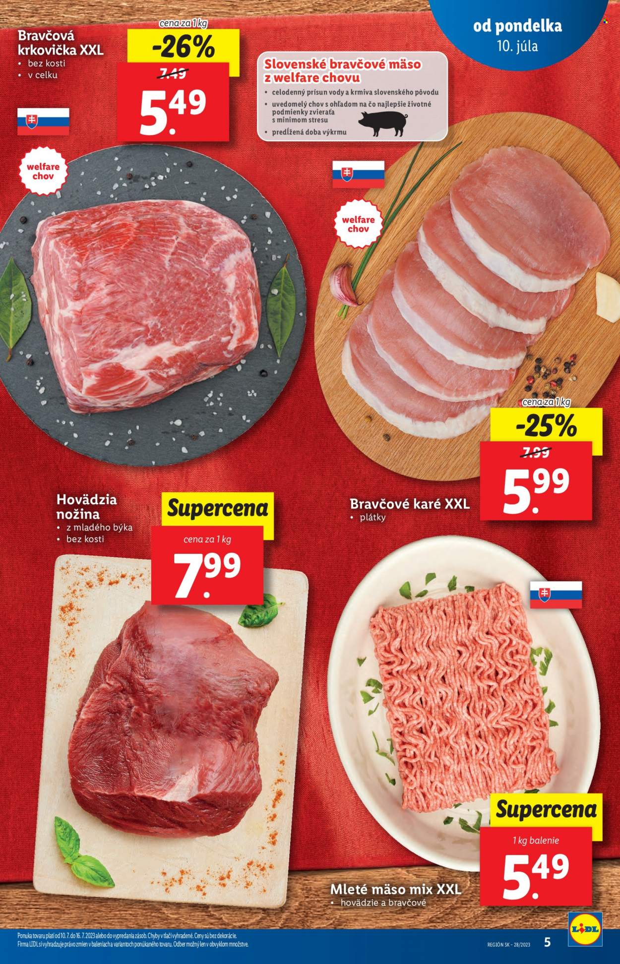 Leták Lidl - 10.7.2023 - 16.7.2023. Strana 5