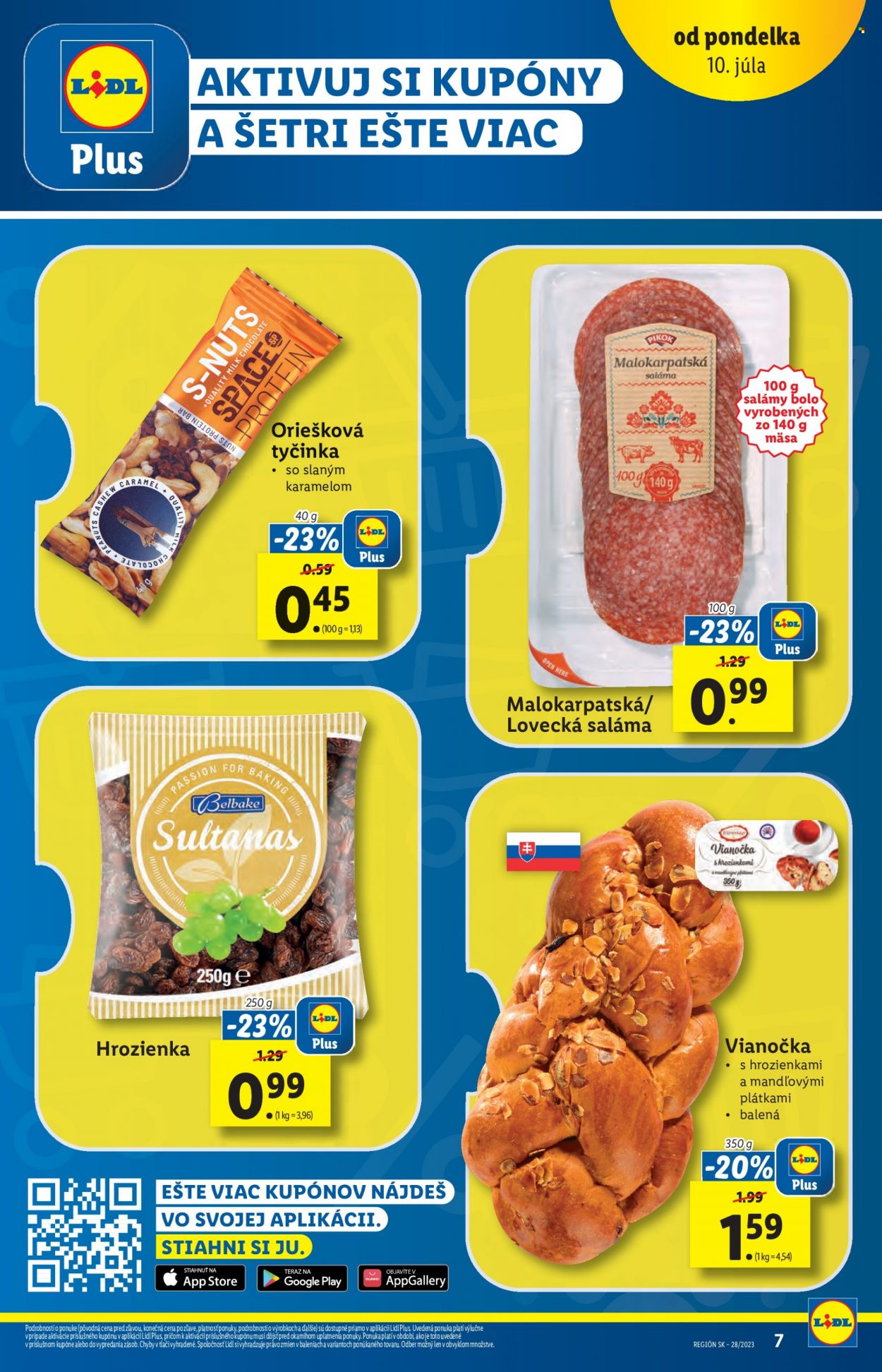 Leták Lidl - 10.7.2023 - 16.7.2023. Strana 7