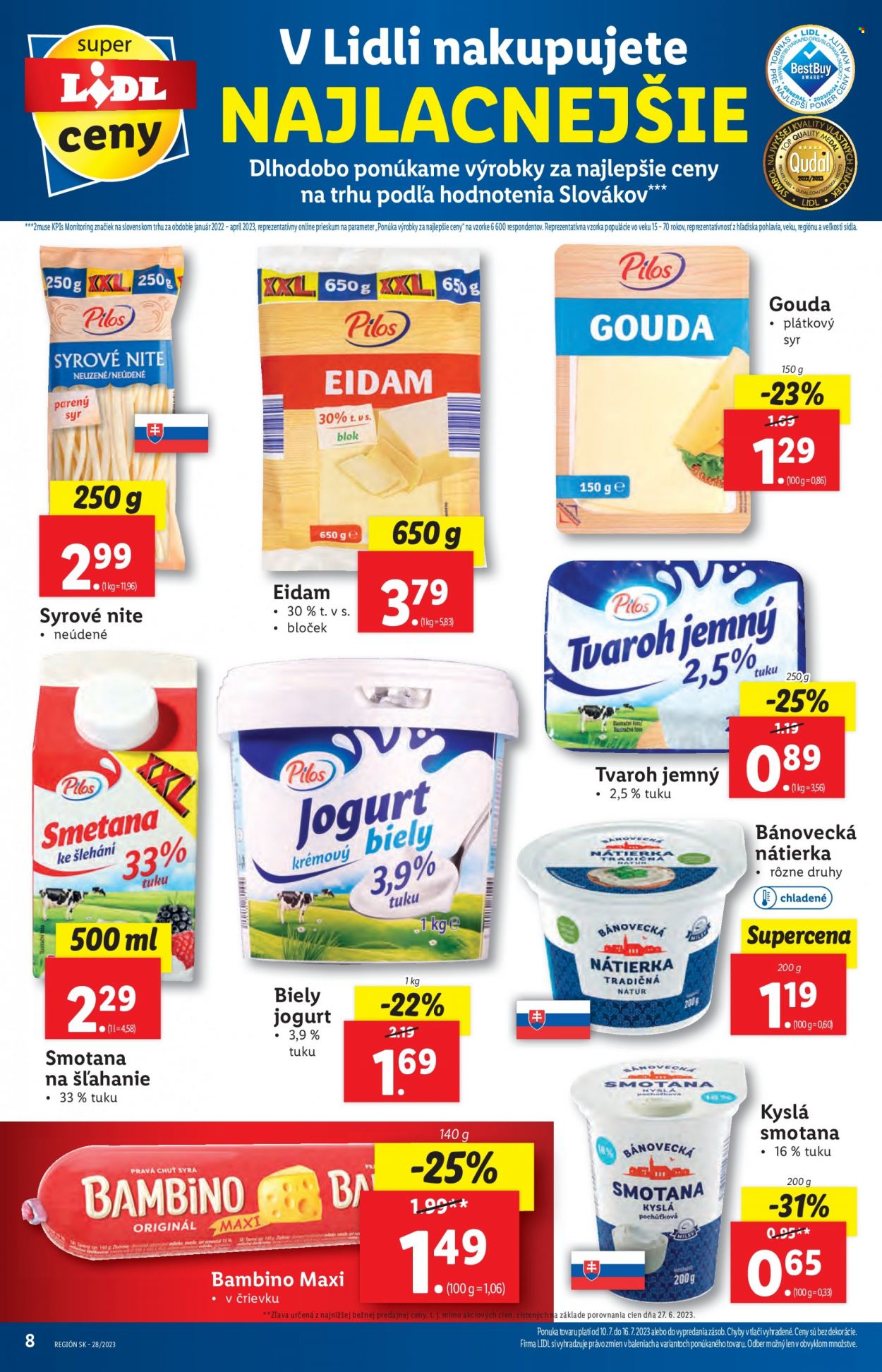 Leták Lidl - 10.7.2023 - 16.7.2023. Strana 8