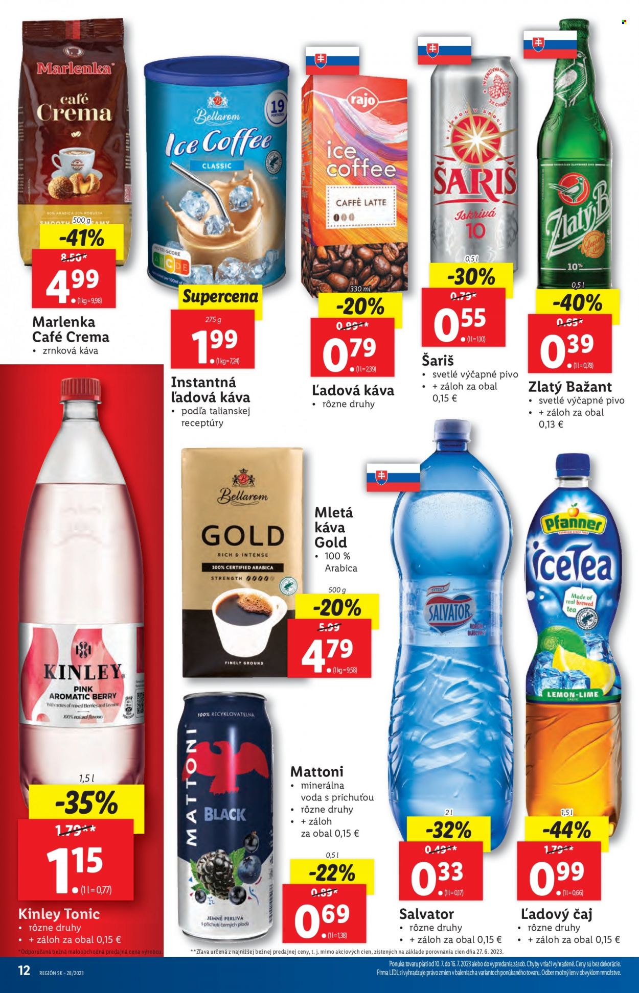 Leták Lidl - 10.7.2023 - 16.7.2023. Strana 12