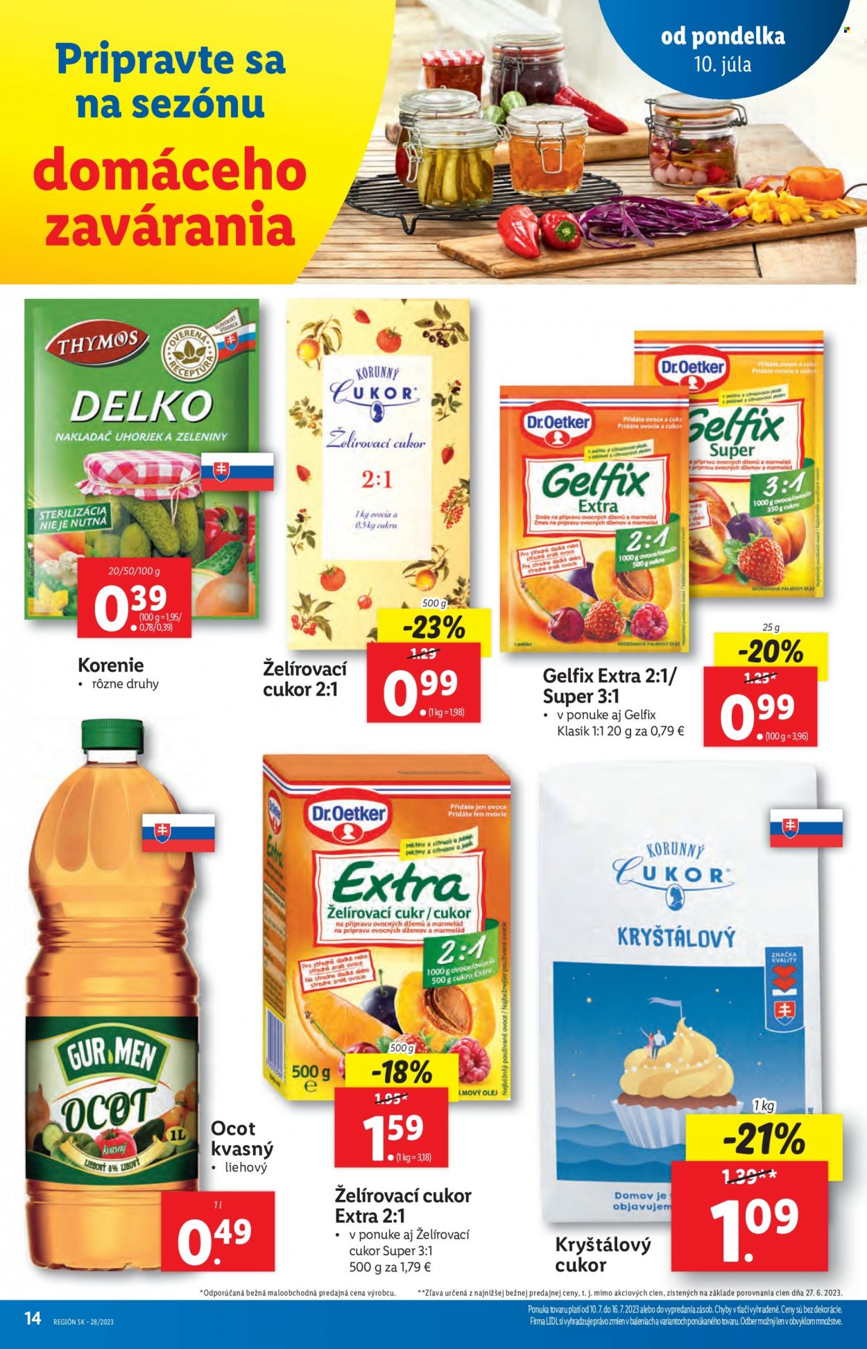 Leták Lidl - 10.7.2023 - 16.7.2023. Strana 14