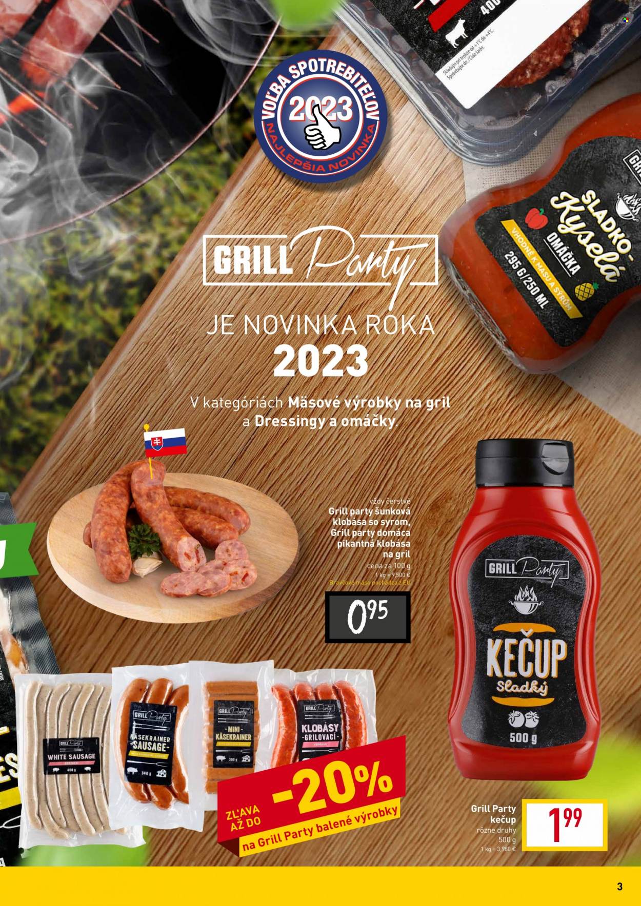 Leták Billa - 6.7.2023 - 1.8.2023. Strana 3