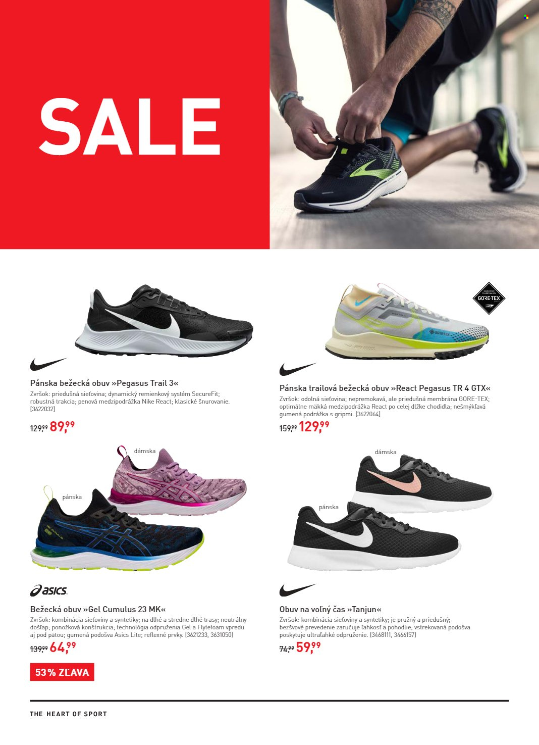 Leták Intersport - 5.7.2023 - 31.7.2023. Strana 2