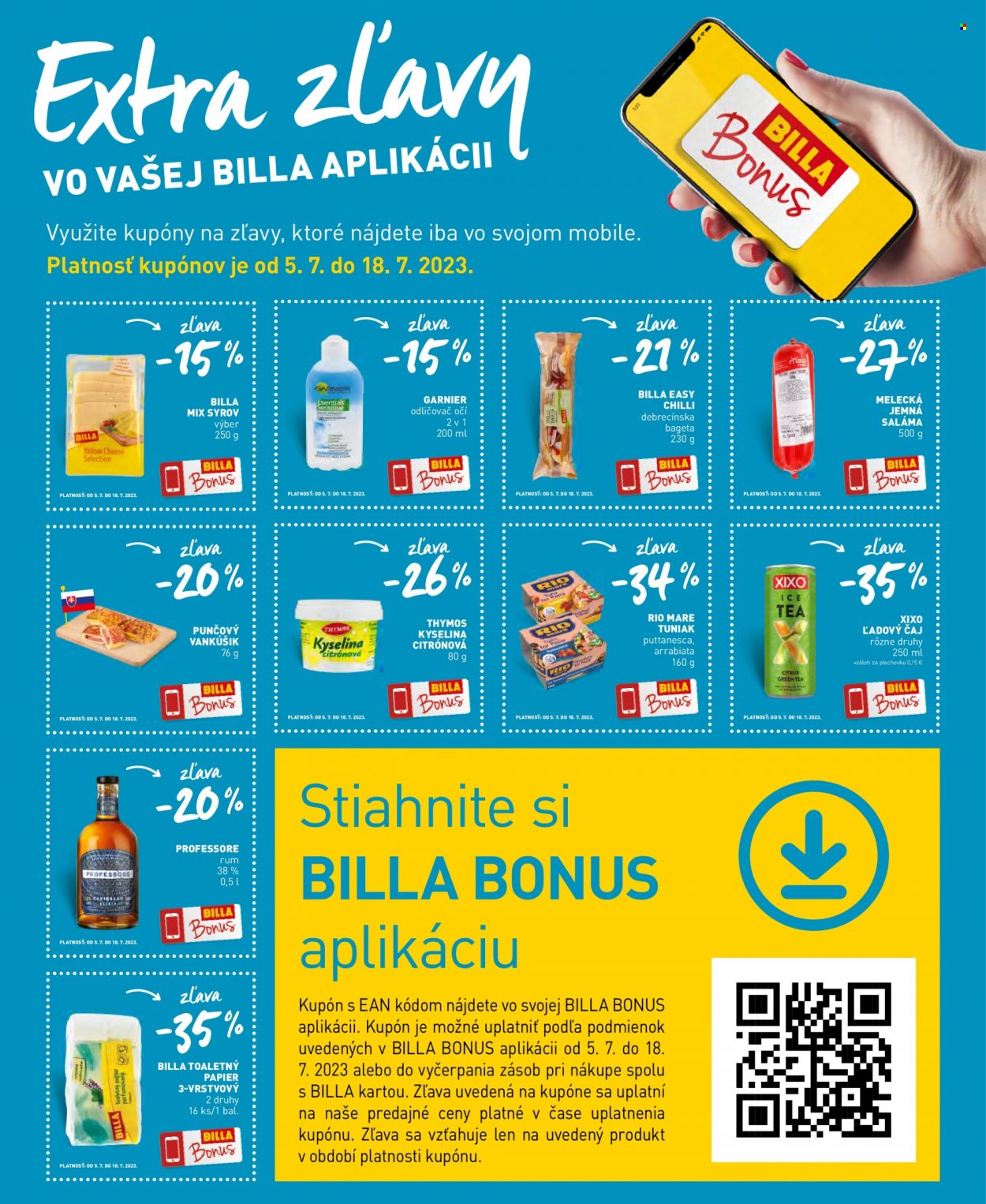 Leták Billa - 12.7.2023 - 18.7.2023. Strana 26
